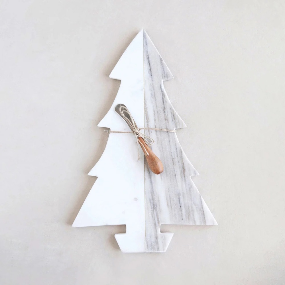 MARBLE CHRISTMAS TREE BOARD